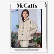 ChicShacket Sew Kit: Multicolor Button-Up Pattern (Sizes 16-24) - Code M8210
