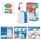 Vacuum Storage Bags for Travel, 12 Pack Vacuum Seal Bags for Clothing Travel,...