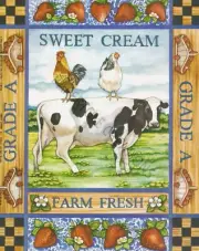 Paper tole Kit-SB4-Arthur Kaplan-RDM-L8738 Sweet Cream