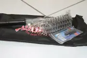 Bristle Free BBQ Grill Brush Scraper Cleaner w/storage bag