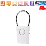 120dB Touch Sensor Door Handle Alarm Anti-Theft Door Knob Window Burglar Alarm
