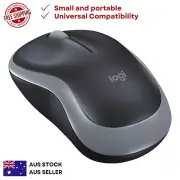 Logitech M185 Wireless Mouse, 2.4Ghz with USB Mini Receiver, 12-Month Battery Li