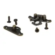 Box Drawer Latch Alloy Hasp Hook Lock Lid for Wooden Case Boxes Gold/Bronze