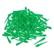 Plastic Dart Tips, 100 Pack 2BA Thread Soft Dart Tips Dart Accessories, Green