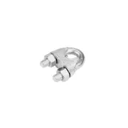Pinnacle 3mm Galvanised Wire Rope Grips - 4 Pack