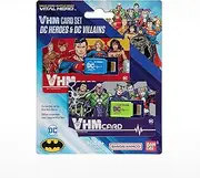 Bandai Hobby Vital Hero Memory Card Pack - DC Characters (2 Pack, Collectible Card, Justice League, 8+)