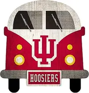 NCAA Indiana Hoosiers Unisex Indiana Team Bus Sign, Team Color, 12 inch