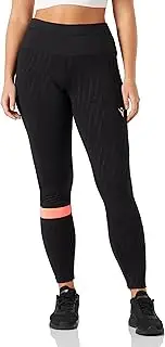 [Macron] Women's Run Fcc Clover Light Stretch Long Pants Woman Blk/Ncor Running Pants