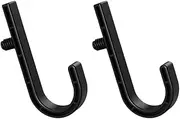 2Pcs Storage Shed Hooks for Suncast Storage Shed Shelves Accessories, Compatible with Suncast/Craftsman Storage Shed Accessories for Hanging Shed Organization Supplies,Warehouse Hook (J Model)