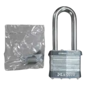 2-Pack Master Lock Company 25LJWO 2" Laminated Less Cylinder Padlock