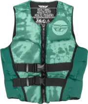 Fly Racing Women's Neoprene Floatation Vest Lg Dark Teal/Light Teal 221-30421L