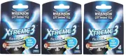 Wilkinson Sword Xtreme3 Razor Refill Cartridges 4 ct 1 Ea (3 pack)