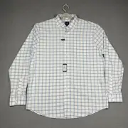 Johnnie-O Shirt Mens XL Malibu Jagger Check Performance Prep-Formance Button Up