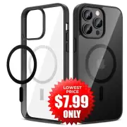 iPhone 16 15 14 13 12 11 Pro Max Case Mini MagSafe Cover Magnetic Shockproof