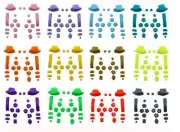 Nintendo Switch Joy-Con Complete Button Sets