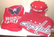 Washington Capitals NHL Red Washington Capitals Youth XL T-Shirt & Cap Package