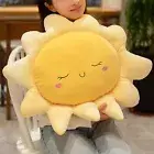 Stuffed Pillow Sweet Expression Anti-scratch Lovely Stuffed Sofa Sun/cloud