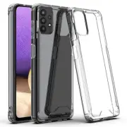 For Samsung Galaxy A32 5G Bumper Case Protective Cover PC & TPU Air-Guard Clear