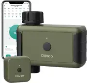 Wifi Water Timer for Garden Hose, Diivoo Smart Sprinkler Irrigation Timer with H