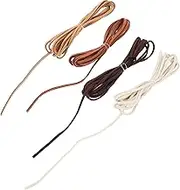 8pcs Flat DIY Beading String Cords Craft Rope for Handmade Bracelets Necklaces and Jewelry Making Versatile Lightweight for Creative Projects