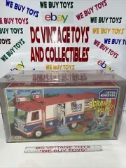 Vintage Ideal 1974 Evel Knievel Scramble Van New Sealed AFA 80 WOW L@@K