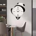 Cartoon Panda Wall Clock Funny Art For Time Clocks S1G5 S6W7