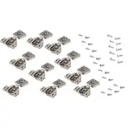 Blum 10-Pack 1/2-in Nickel Plated Self-closing Concealed Cabinet Hinge