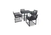 JANIERO 5 Piece Outdoor Dining Setting