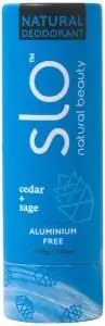 SLO NATURAL BEAUTY Natural Deodorant Stick Cedar + Sage 55g