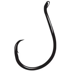 GAMAKATSU IN-LINE CIRCLE HOOKS 221414 SIZE:4/0 6 PACK