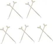 Beatifufu Diy Lash Perm Kit 10pcs Lash Perming Tools Rods Separator Brush Enhance Beauty