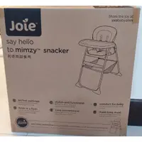 在飛比找蝦皮購物優惠-JOIE mimzy snacker 輕便高腳餐椅（全新）【