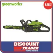 Greenworks Pro 60V Lithium-Ion Brushless Cordless 16” 40cm Chainsaw - Tool Only