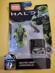 NEW! Mega Construx - Halo - Overshield Master Chief Figure 21 Pc Series 11