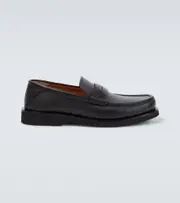 [Zegna] Zegna X-Lite leather loafers AU 7 black