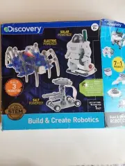Discovery Build and Create Robotics Kit Build 3 Robots STEM 7 in 1 Box has ....