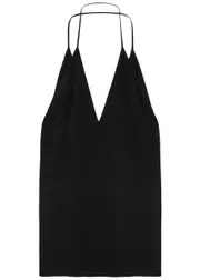 Totême Silk Crepe de Chine top - Black - 38 (UK10 / S) 38 (UK10 / S)