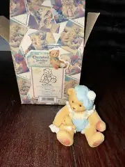 RARE Cherished Teddies 1998 “Miranda” 2.5” Girl Teddy Bear Figurine W/COA
