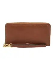 [Fossil] Logan Brown Zip Around Wallet
