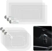 Dashcam Windshield Sticker, Sturdy CAR HUD Screen Sticker Film Easily 6-pcs