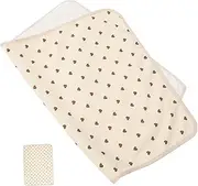 Cute Cartoon Printing Pee Pad Washable Bed Mat for Boy Girl Soft and Comfortable Changing Mat for Potty Training and Overnight Use
