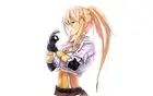 Anime darkness konosuba blonde ponytail kono subarashii Playmat Gaming Mat