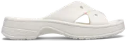 Crocs Classic Women's Cross Strap; Chalk, W7