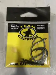 Team Catfish Black Double Action Circle Hooks