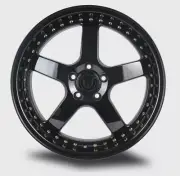 GWG NS8 19 inch Black Gold Rim fits HONDA PILOT 2009 - 2018