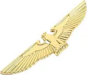 1 Set Metal Eagle Car Badge Durable Eagle Decals for Vehicle Hood Side Grille for Stylish Automotive Decoration