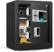 Marcree 2.0 Cub Biometric Fingerprint Safe, Fingerprint Safe with Voice Prompt a