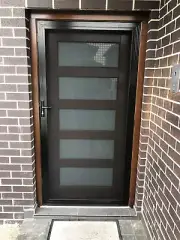 Stainless Steel Mesh Security Screen Door