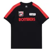 NEW Essendon Bombers Mens Throwback Logo T-Shirt