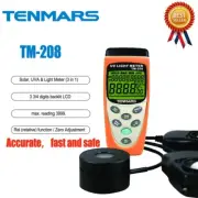 TENMARS TM-208 UVA Solar Power Illumination Light Meter New #